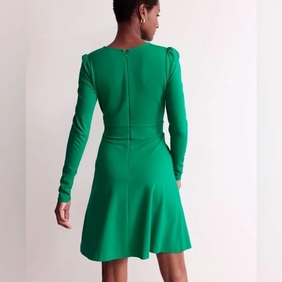 Boden Sabrina Ponte Knit Dress Veridian Green NWT - Picture 14 of 14
